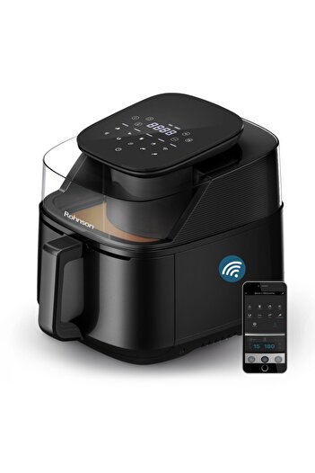 ROHNSON Air Fryer R2838 SmartChef, 1500W, Wi-Fi, 5.5L Volume, 10 Automatic Cooking Programs