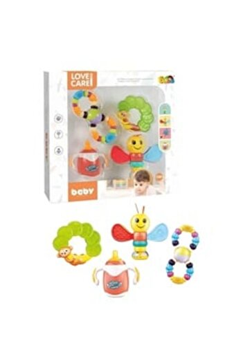 First Step A25 Rattle Box, 4 pcs, 2422