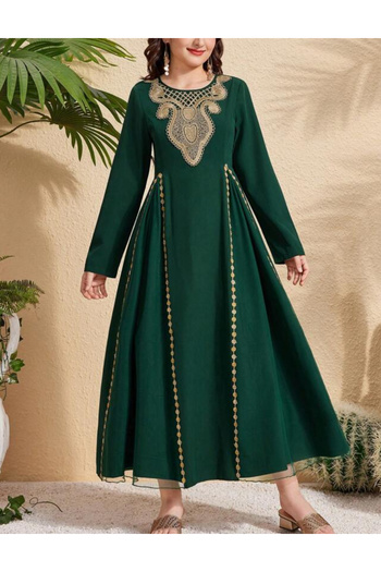 SHEIN maxi dress, green