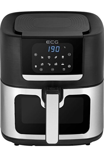 ECG AF 8000 Crusty XL hot air fryer, 7 liters, 1700 W, digital control, 8 programs, 80-200°C