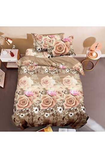 Casa de Vis Bed linen set, 1 person, 150 x 220 cm, satin cotton, 4 pieces