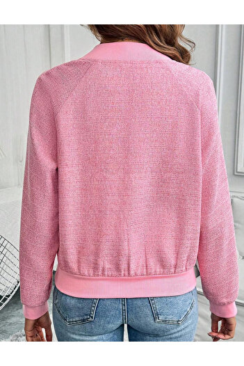 SHEIN jacket, pink