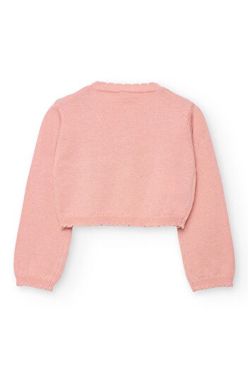 Boboli Girl's Gazelle Patterned Cardigan