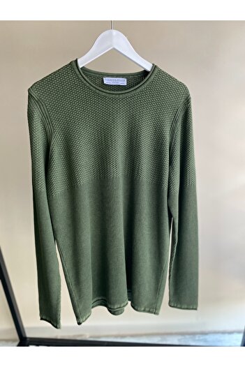 Markasız ucuz Men's Crew Neck Knitwear Sweater