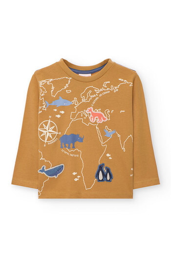 Boboli Boy's Animals Printed Tshirt