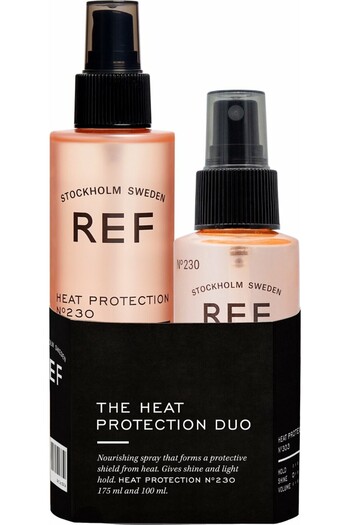 REF STOCKHOLM Duo Set Ref Stockholm: Protect & Prepare No.230 Vegan Hair Spray Heat Protection 175 – 175 ml