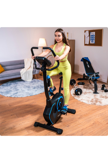 Thunder TRIX magnetic fitness bike, 8kg flywheel, 150 kg, 32 resistance levels, transport wheels