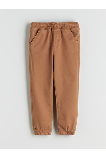 LC Waikiki Brown Tie-Waist Boys' Jogger Pants