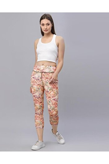 iza Multicolour Printed Track Pant
