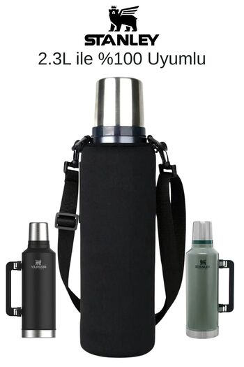 Stanley Neoprene Thermos Bag and Shoulder Strap - 2.3 Lt Classic Bag Durable Protective Case Bags
