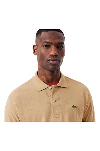 Lacoste L.12.12 Men's Classic Fit Brown Polo Neck T-Shirt L1212.02S