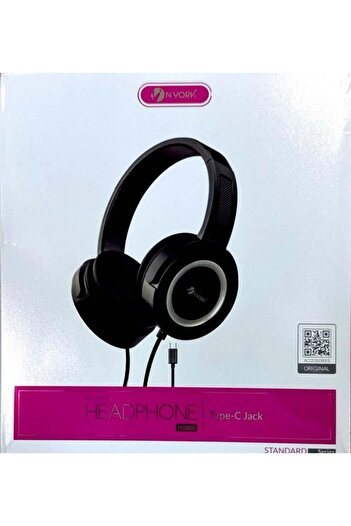 Yorx N HS860 Wired Headphones with Type-C Port and Distinctive Clear Sound