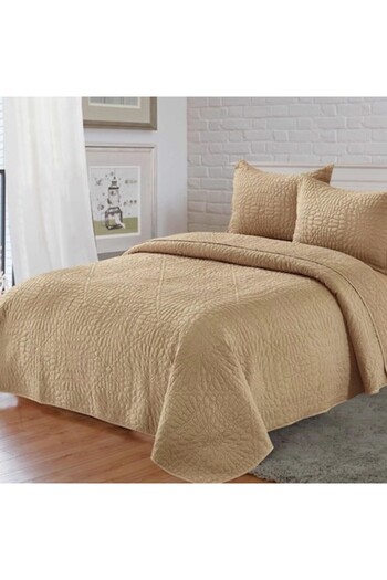 Casa de Vis Duvet cover set, Dream House, quilted, 3 pieces, plain, 220 x 240 cm, UP-08
