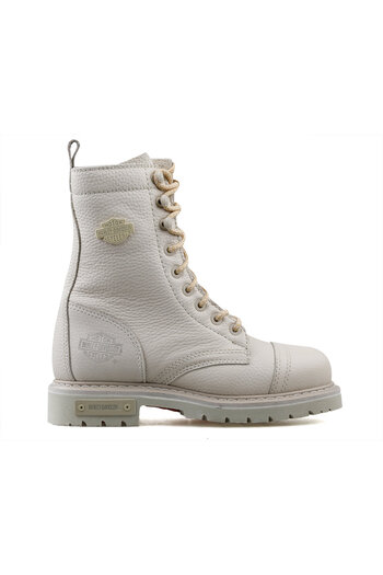 Harley Davidson Colmar Women's Daily Boots 025G100328-Beige-Baskili-Deri Beige