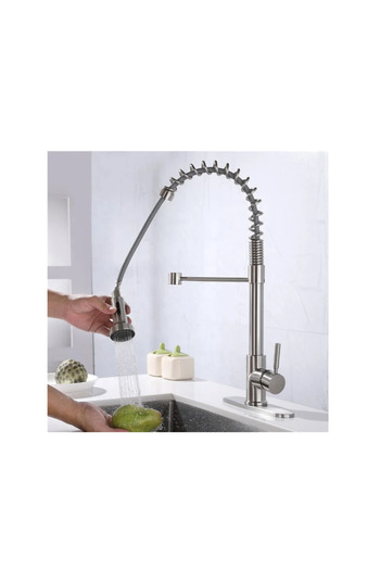 Trendy's Professional satin kitchen faucet with aerator 2 functions