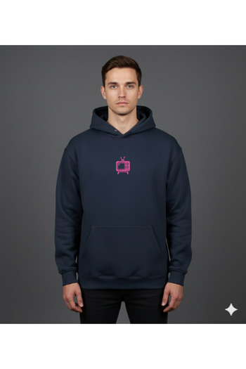 By Caspita Fashion Lenithra All Eyez on Me Back Printed Unisex Oversize Smoked Hoodie