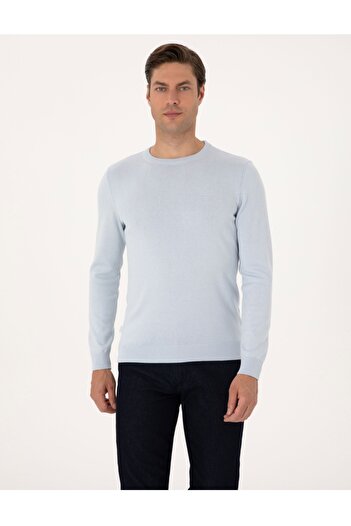Pierre Cardin Cycling Collar Slim Fit Basic Knit Sweater