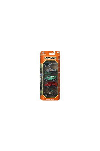 Matchbox SET 5 MASINUTE METALICE MBX WILDFIRE RESCUE SCARA 1:64