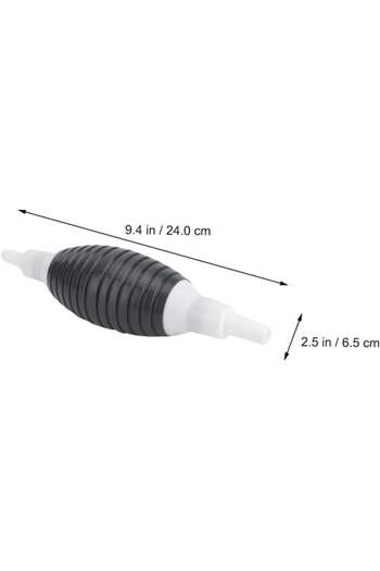 Jenuos Manual Pump with Hose for Liquid Transfer, JENUOS®, Clamps, Hose 2m
