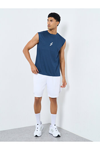 Styli Men Minimal Print Workout Tank