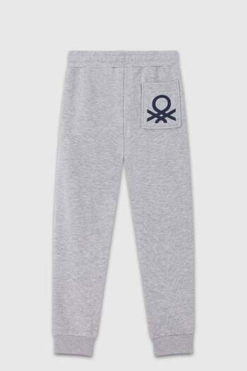 United Colors of Benetton Boy's Bnt-B23336 Jogger Gray Melange