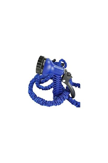 WAFFI Expandable Garden Hose, 60 m, with Spray Gun, Blue