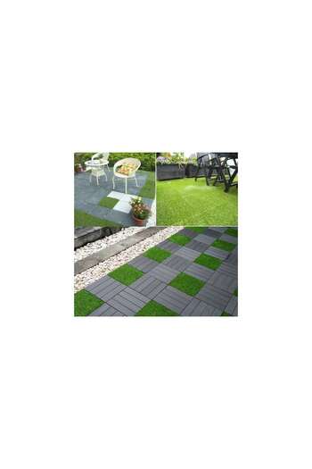 Garden of Eden Artificial Grass Flooring – 30 x 30 cm – 11 pcs/package