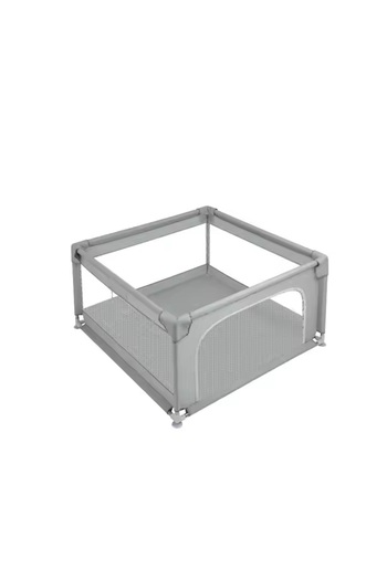 Ikonka Children's playpen with zippered access window, steel frame, easy assembly