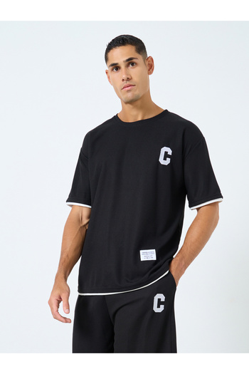 Styli Men Oversized Short Sleeve T-Shirt and Shorts Co-Ords