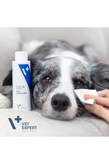 vet expert Tonic ocular pentru rase albe, 100 ml, pentru câini și pisici, toate vârstele