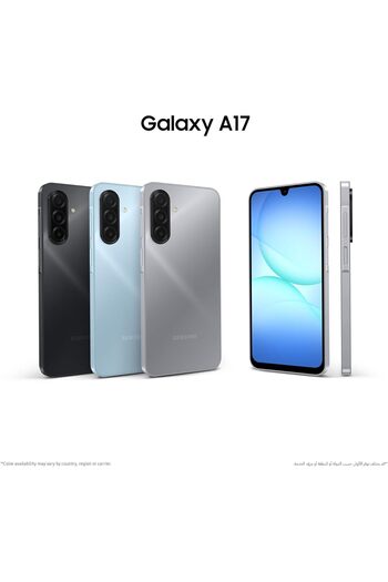 Samsung Galaxy A17 LTE, Android Smartphone, 128GB Storage, 6GB RAM, Gray, 6x OS Upgrades, Large Disp