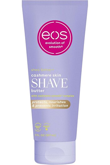 Eos Evolution Of Smooth eos Cashmere Skin Collection Shave Butter- Vanilla Cashmere Scented, Non-Foaming Shave Cream, 7 fl o
