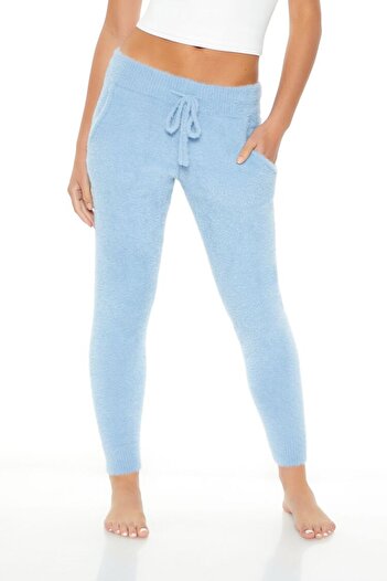 Forever 21 Peluş Dokulu Jogger Pantolon