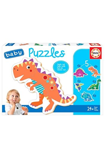 EDUCA Puzzle Dinozauri, Educa, Carton, 35 piese