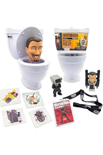 Bonkers Skibidi Toilet S1 Mystery Toilet Figure