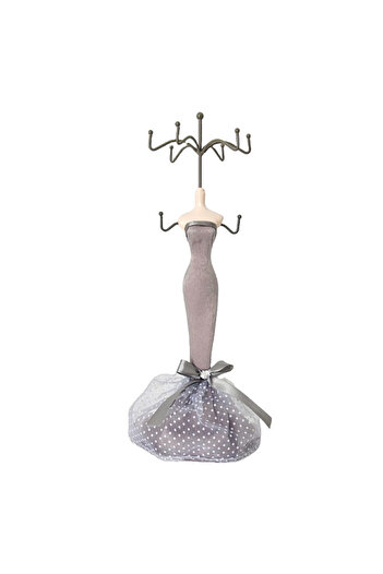 velve Silhouette jewelry stand, Grey, 39cm