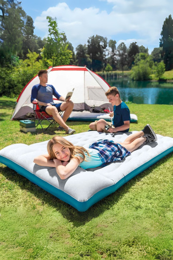 Intex Inflatable Camping Mattress For 2 People Double Size Camping Mat - 67999