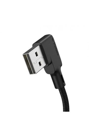 Mcdodo CA-7310 Usb TypeC Spiralli Data Şarj Kablosu 1.8M-Siyah