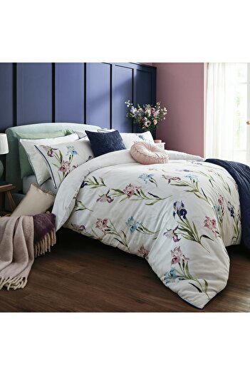 Orange Bed & Bath Hawling | طقم لحاف قطن 100% مزدوج 8 قطع