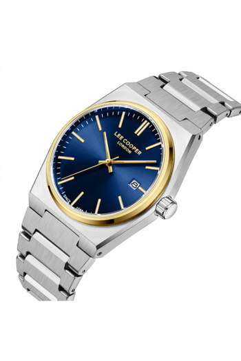 Lee Cooper Men's Analog Dark Blue Dial Watch - LC08196.290