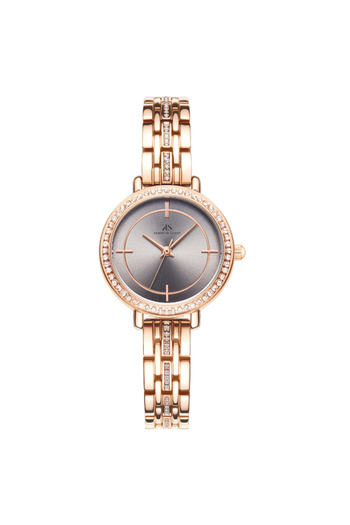 Kenneth Scott Women's Analog Grey Dial Watch - K23532-RBKX