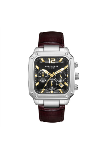 Lee Cooper Men's Multi Function Black Dial Watch - LC08184.352