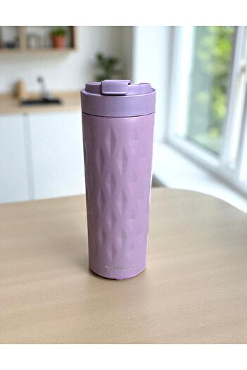 Penguen Stainless Steel 500ml Outdoor Thermos 6 Hours Hot 12 Hours Cold Cup Thermos Patterned Mug