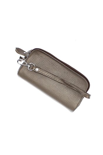 ButicCochet Purse style wallet, hand-held, made of genuine leather, ButicCochet, 17x9x5 cm, Copper