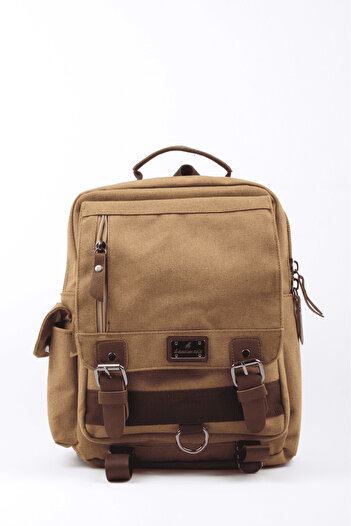 OLDSO Canvas Waterproof Multi-Pocket Daily & Travel Backpack with Laptop Compartment – Small Size Available in 2 Sizes