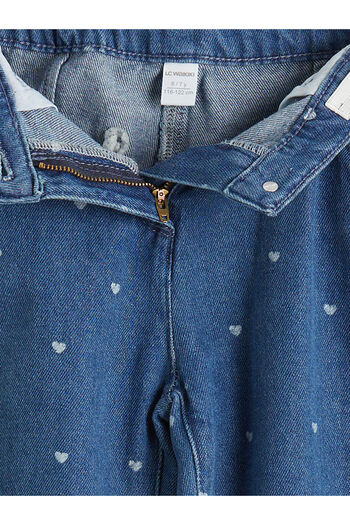 LC Waikiki Indigo Balloon Fit Girl's Jean Pants
