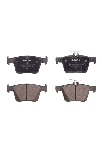 DELPHİ Brake pad set, rear, Audi A3, 8V7, 8VE,
