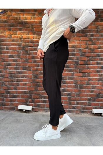 Baycombine35 Vertical Striped Ottoman Fabric Tracksuit