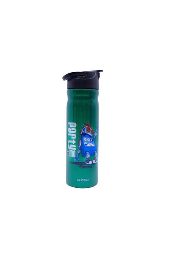 Globox Robot Patterned 304 Steel Flask 500 ml (3. Raf)