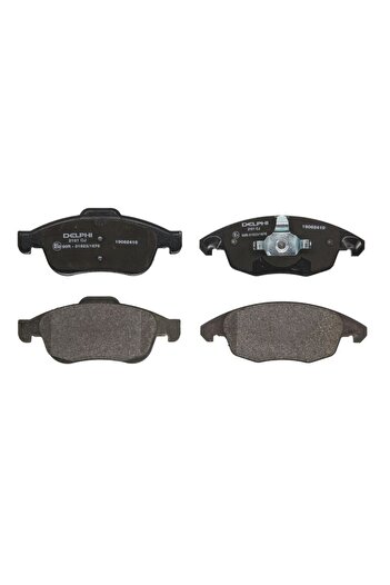 DELPHİ Brake pad set, front, Citroen C4 2,